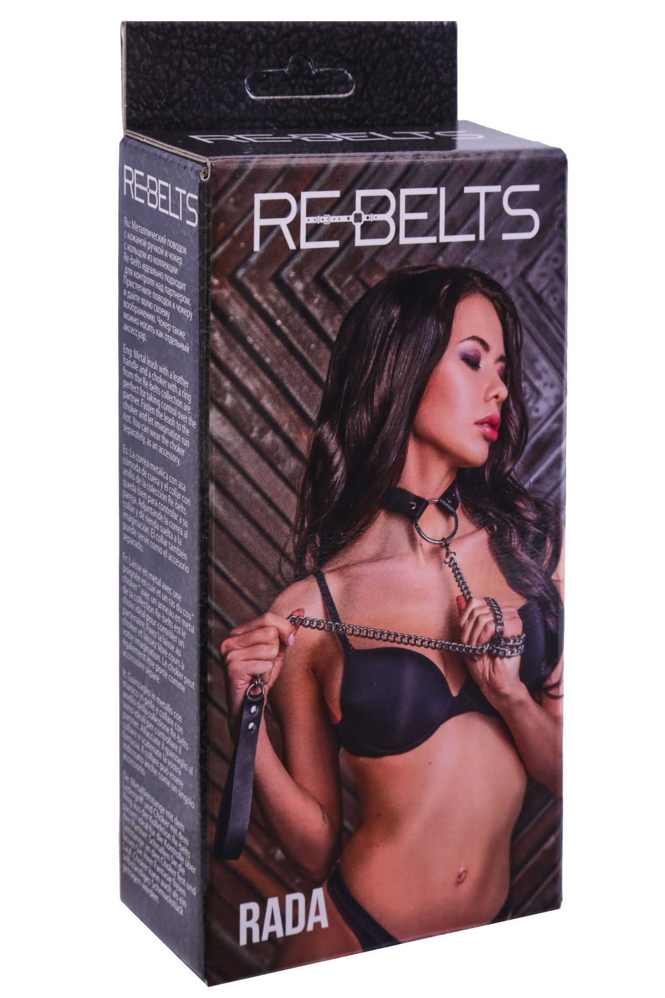 поводок и чокер с кольцом rada black 7747-01rebelts в Москве
