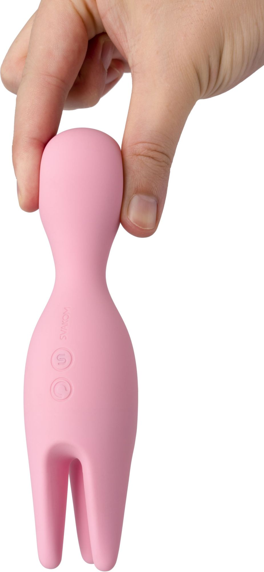 универсальный двусторонний вибростимулятор nymph pale pink в Москве