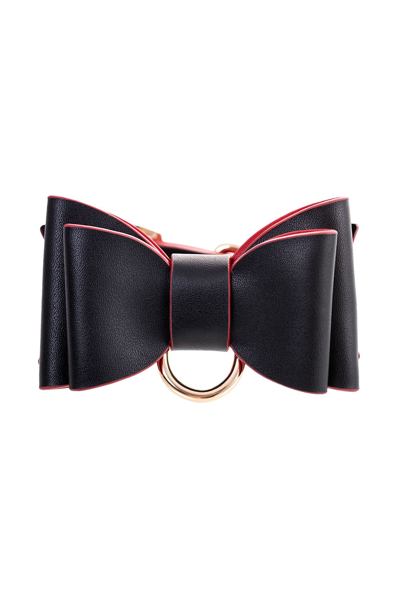 бондажный набор toyfa theatre bow-tie, pu-кожа, черный в Москве