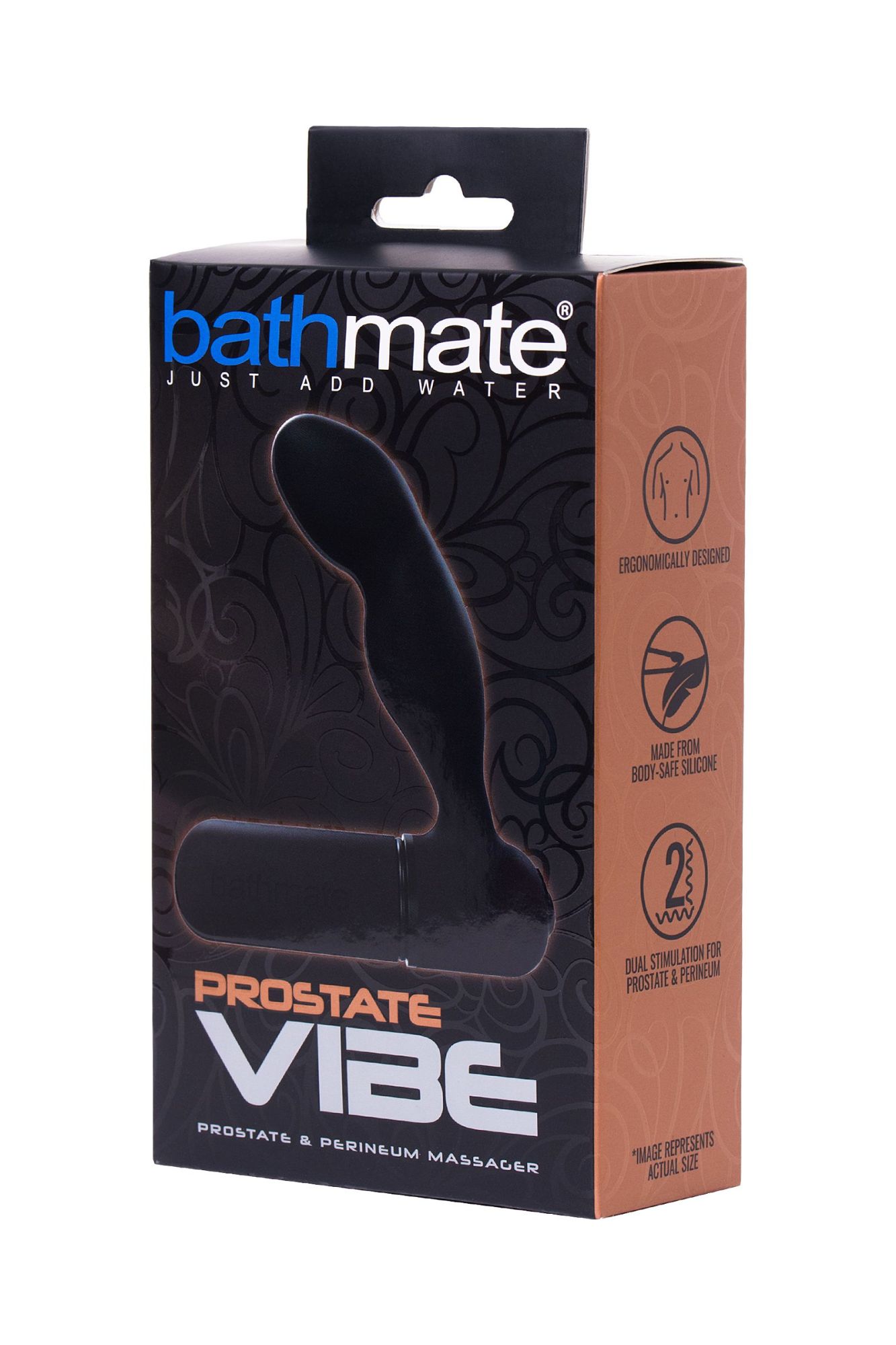 стимулятор простаты bathmate  vibe, abs пластик, черный, 10,5 см в Москве