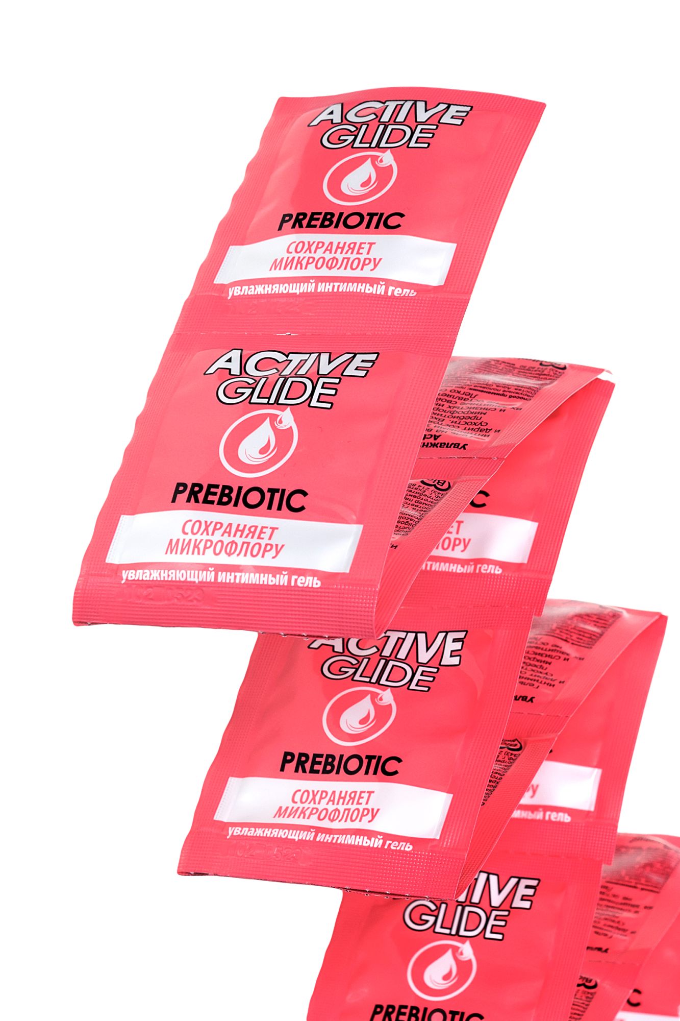 увлажняющий интимный гель active glide prebiotic,  3г 20 шт в упаковке в Москве