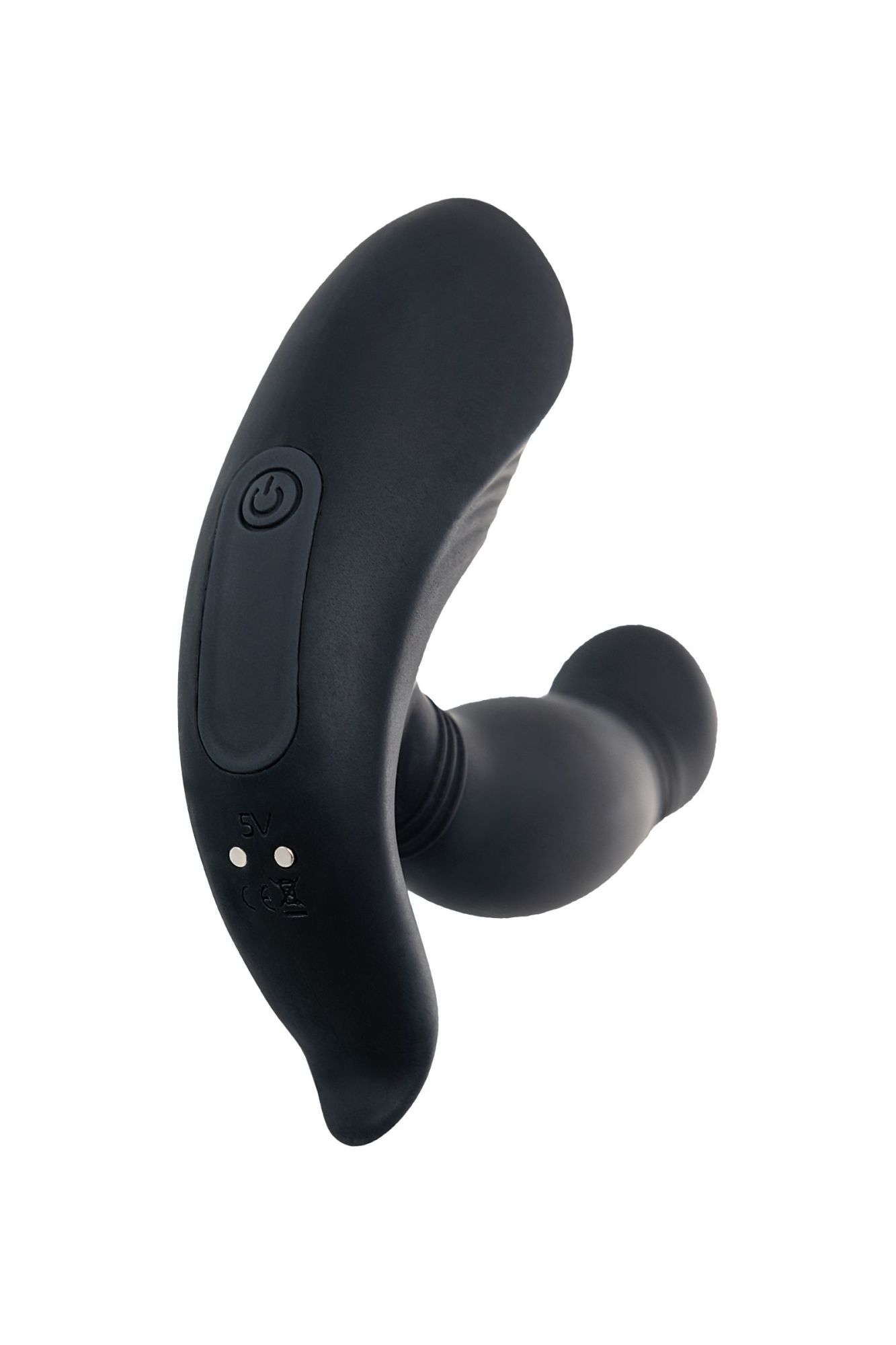 стимулятор простаты pppvibe 9 w motor, силикон, черный, 12 см в Москве