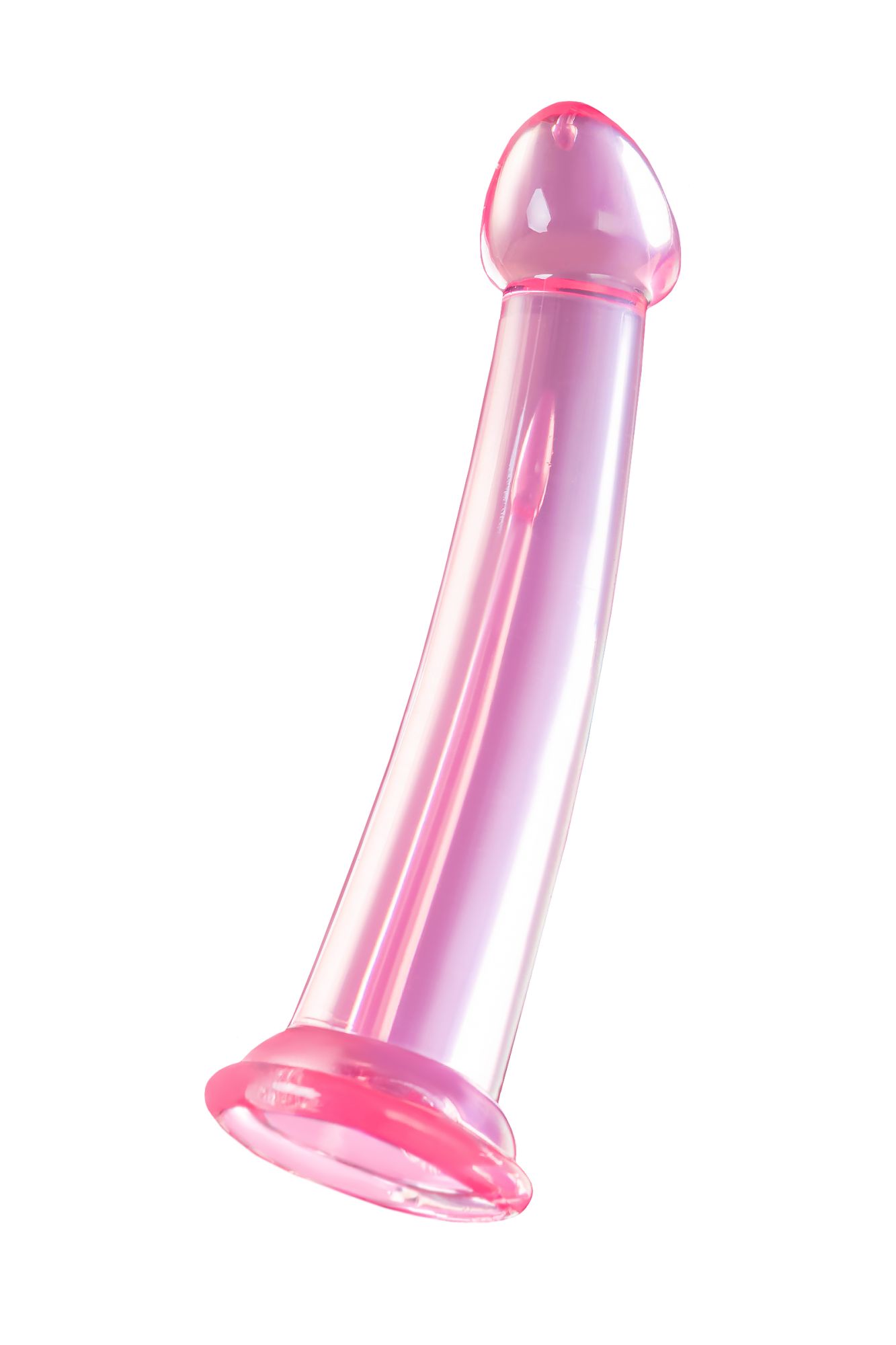 нереалистичный фаллоимитатор jelly dildo xl toyfa basic, tpe, розовый, 22 см в Москве
