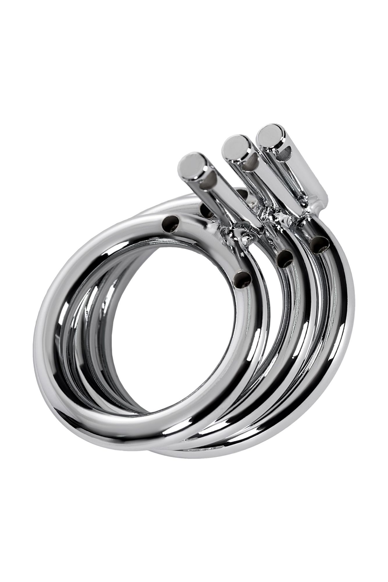 пояс верности мужской toyfa metal, серебряный в Москве