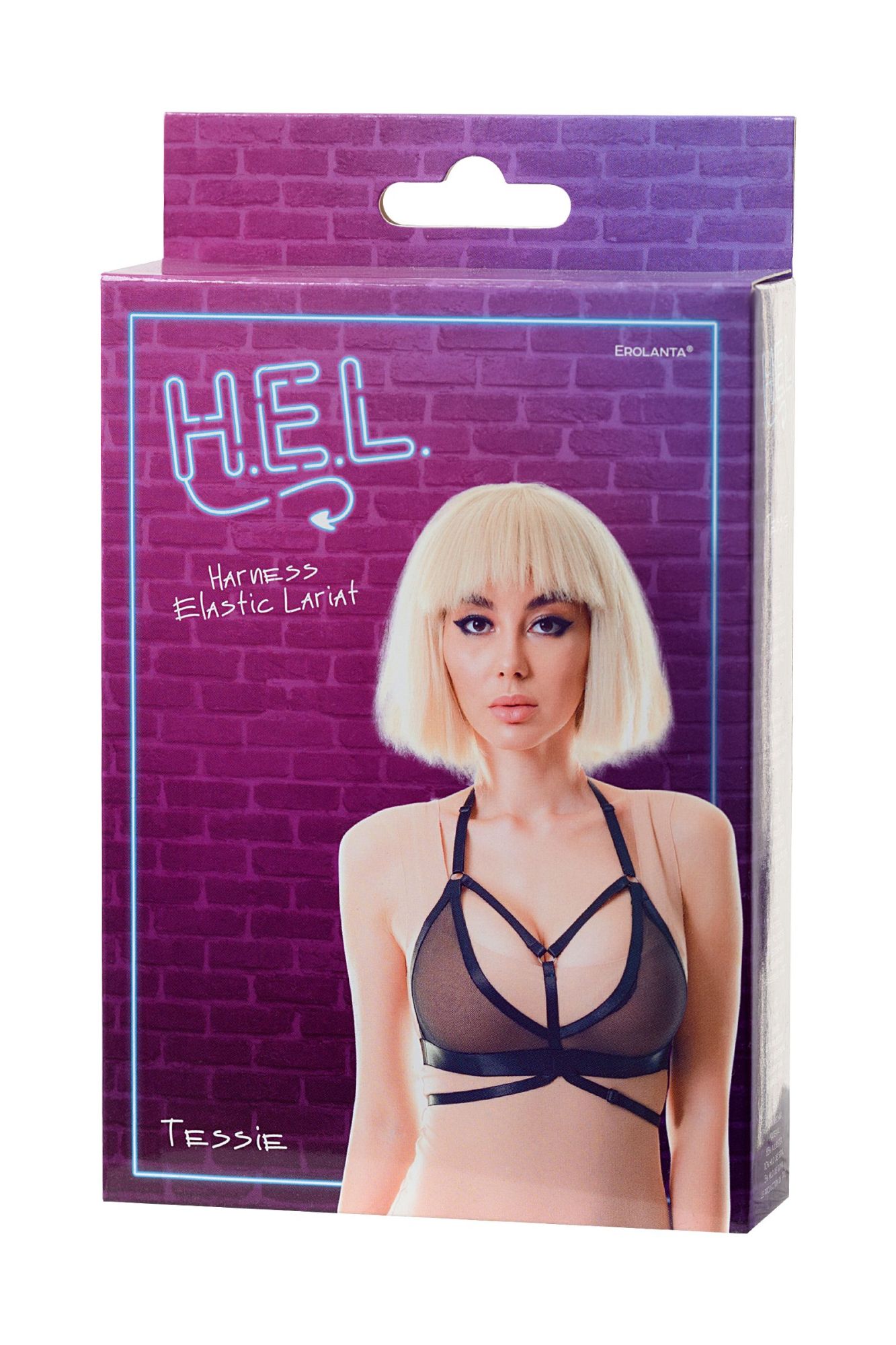 Эротическое стреп h.e.l. tessie, текстиль, черный, os в Москве
