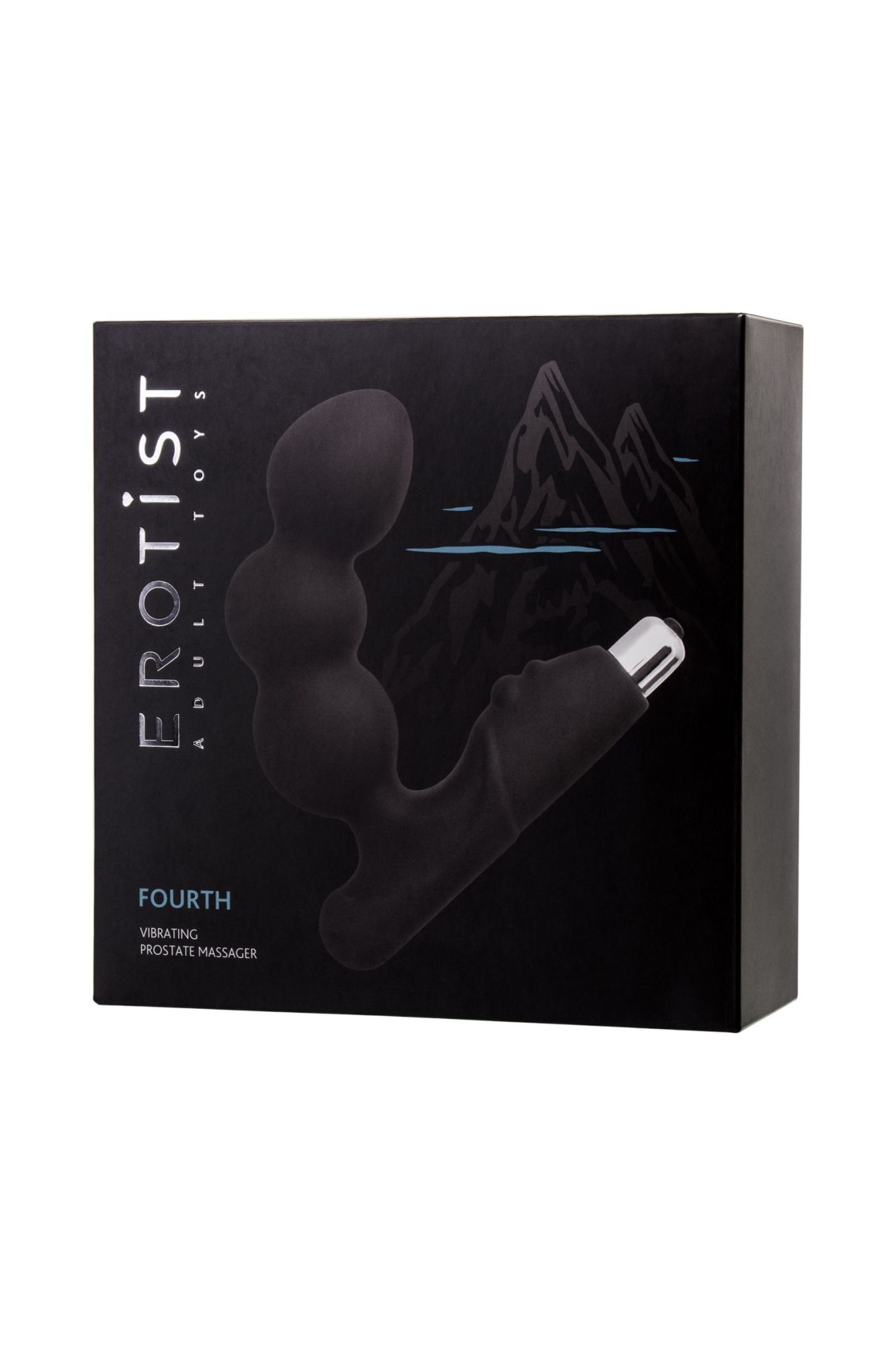 стимулятор простаты erotist fourth, силикон, черный, 12,4 см в Москве