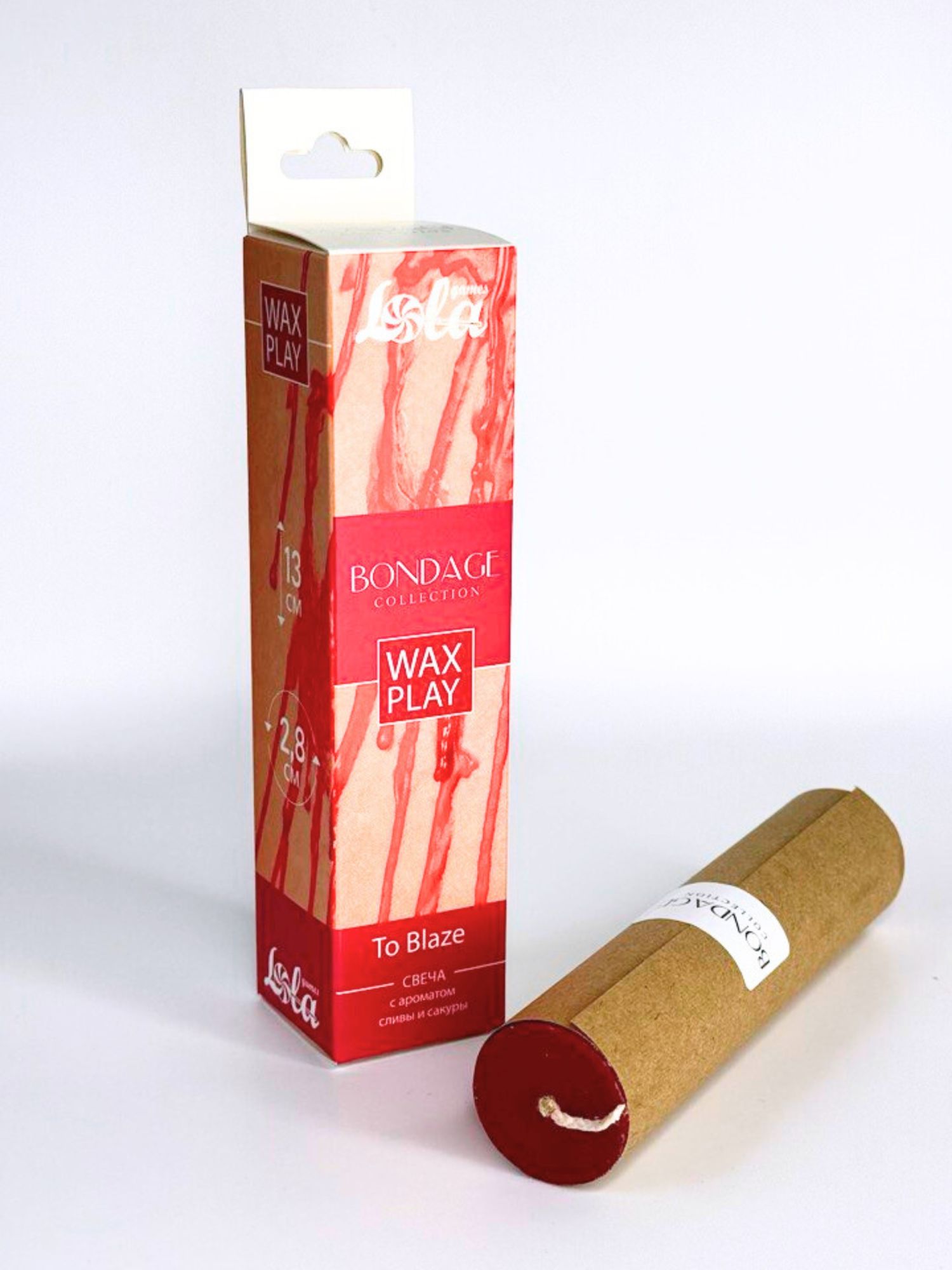 свеча для wax play bondage to blaze 1066-02lola в Москве