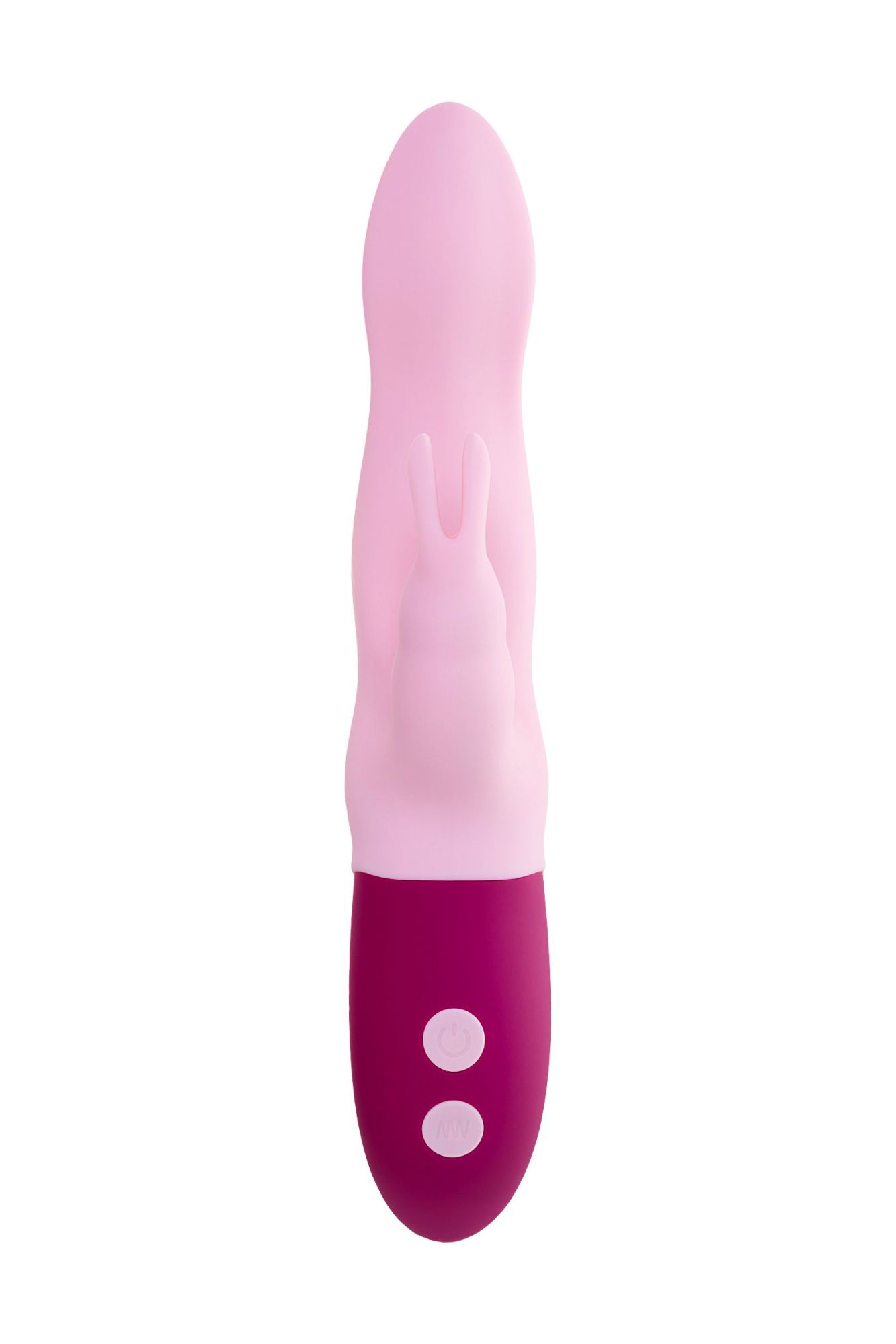 нереалистичный вибратор love to love hello rabbit, силикон, розовый, 24,5 см. в Москве