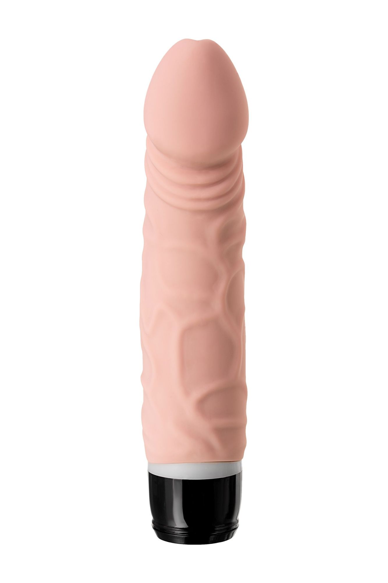 реалистичный вибратор toyfa  a-toys bolv, силикон, телесный, 19,3 см в Москве