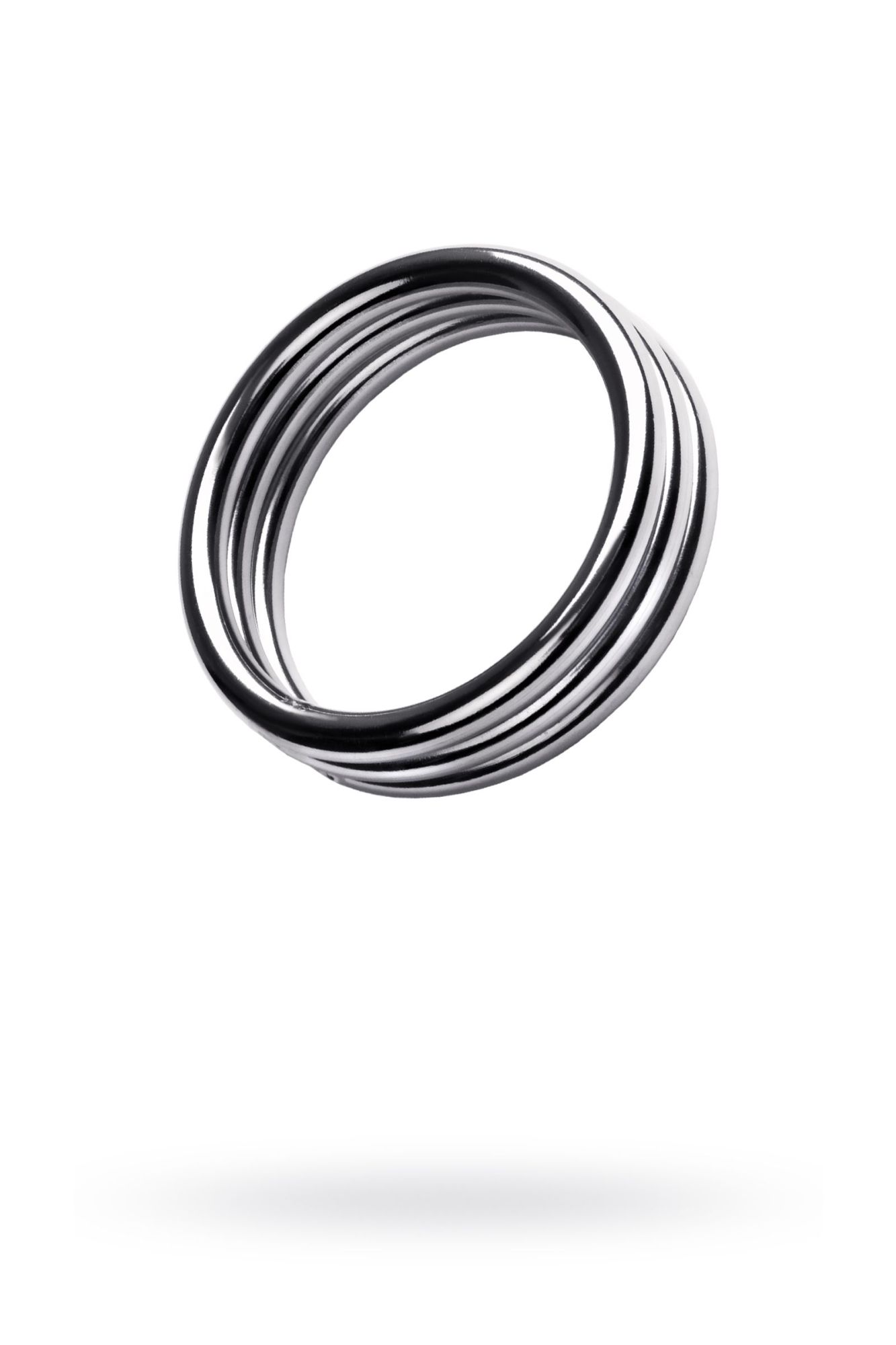 кольцо на пенис toyfa metal, серебряное, ø 4,8 см в Москве