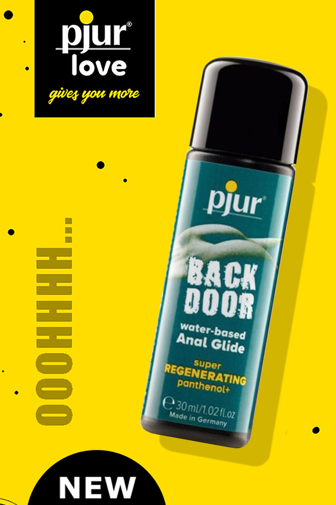 лубрикант для анального секса с ромашкой и пантенолом pjur backdoor panthenol glide 30 ml в Москве