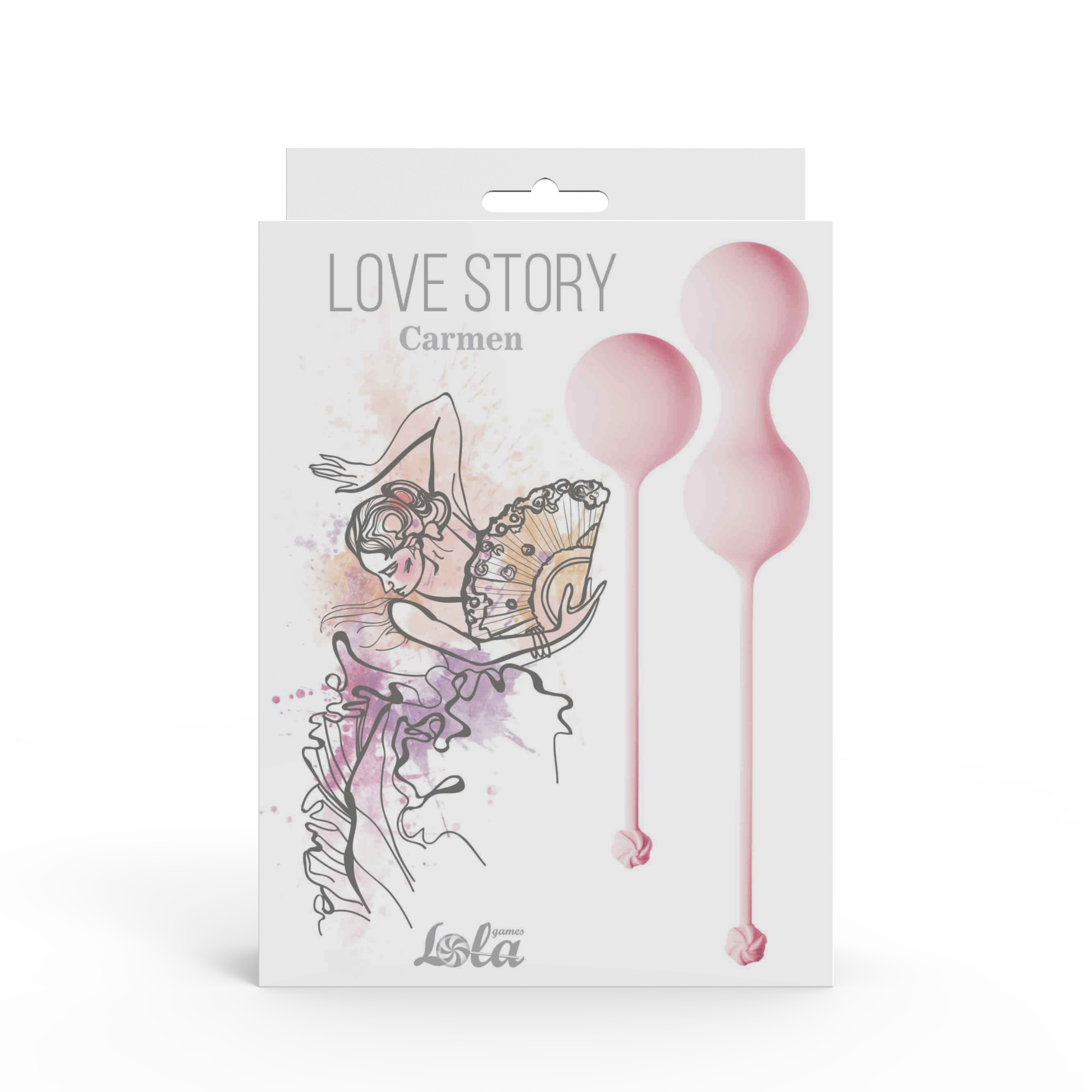 набор вагинальных шариков love story carmen tea rose 3011-01lola в Москве